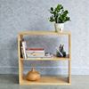 Kệ sách 2 tầng 60x28x60cm gỗ cao su KS68214