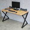 Bàn ZDesk tích hợp hộp điện 140x70cm gỗ cao su chân sắt lắp ráp ZD010