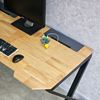 Bàn ZDesk tích hợp hộp điện 140x70cm gỗ cao su chân sắt lắp ráp ZD010