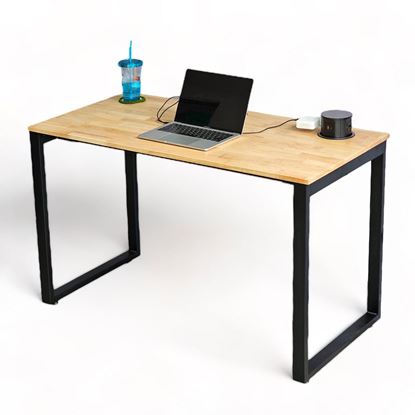 Bàn ZDesk tích hợp hộp điện thông minh 120x60cm gỗ cao su ZD012