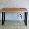 Bàn ZDesk tích hợp hộp điện gỗ Plywood chân sắt lắp ráp ZD005
