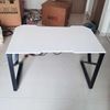 Bàn Gaming 120x70cm gỗ cao su chân sắt chữ K lắp ráp GD68070