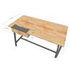 Bàn ZDesk có ngăn kéo tích hợp hộp điện 120x60cm có giá treo ZD008