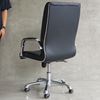 Ghế giám đốc chân xoay bọc nệm da MF873