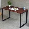 Bàn làm việc 120x60cm gỗ tràm chân sắt Rectang lắp ráp HBRT083