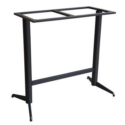 Chân sắt đôi cho bàn bar 120x60cm sơn tĩnh điện CHBCF029