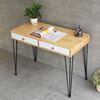 Bàn làm việc nhỏ có ngăn kéo 100x50cm chân sắt Hairpin BD68106