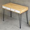 Bàn làm việc nhỏ có ngăn kéo 100x50cm chân sắt Hairpin BD68106