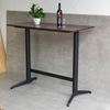 Chân sắt đôi cho bàn bar 120x60cm sơn tĩnh điện CHBCF029
