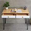 Bàn làm việc nhỏ có ngăn kéo 100x50cm chân sắt Hairpin BD68106