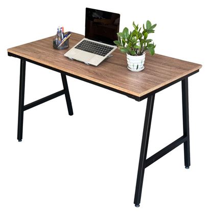 Bàn làm việc 120x60cm gỗ plywood chân sắt chữ A hệ Minimal SPD68203