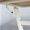 Bàn làm việc gấp gọn chân chữ Z mặt gỗ Plywood SPD68199