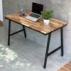 Bàn làm việc 120x60cm gỗ tràm chân sắt chữ A hệ Minimal SPD68201