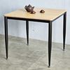 Bàn Ăn vuông 80cm gỗ Plywood chân sắt vuốt côn - BA154