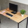 Picture of Bàn làm việc 140x70cm hệ OMA II gỗ cao su lắp ráp ngàm HBOM204