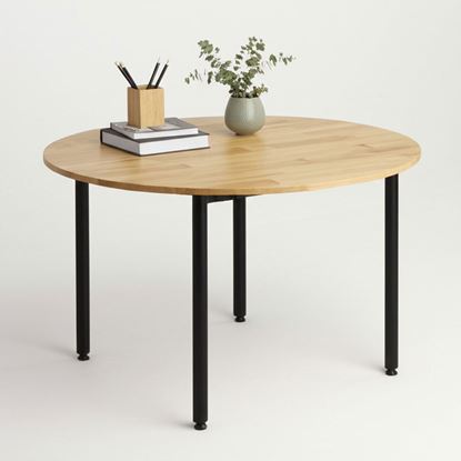 Bàn Họp Đa Năng Tròn 1m2 Hệ OMA II HBOM215