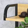 Picture of Kệ để đồ nhà bếp 80x40x120cm gỗ cao su khung sắt KB68040