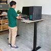 Bàn GamingDesk nâng hậ mặt chữ U gỗ Plywood GD68063