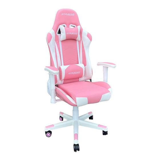 Ghế Gaming Pink Racing bọc da cao cấp GC68030