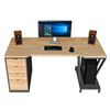 Picture of Bàn GamingDesk gác tủ có kệ để CPU 160x70cm gỗ cao su GD68064