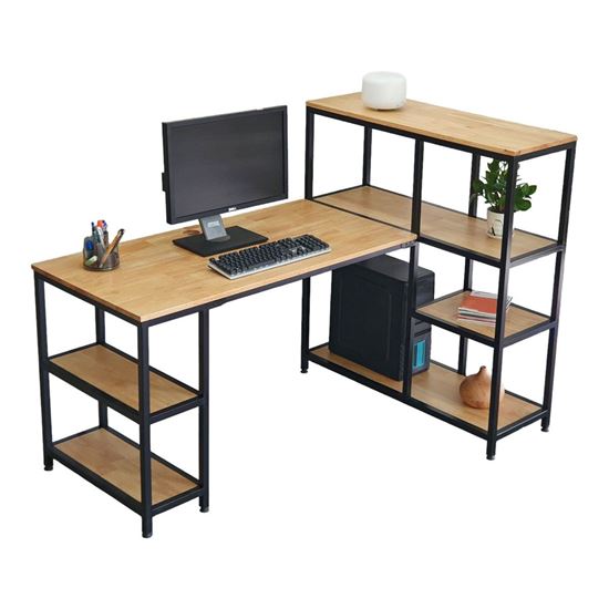 Bàn máy tính liền khung kệ để đồ, để máy in COD68053