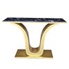 Bàn console 120x30x85cm mặt đá chân sắt CST059