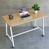 Bàn làm việc di động 120x60cm gỗ plywood chân sắt hệ bàn FOS FOS001