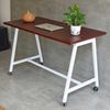 Bàn làm việc di động 120x60cm gỗ tràm 25mm chân sắt FOS012