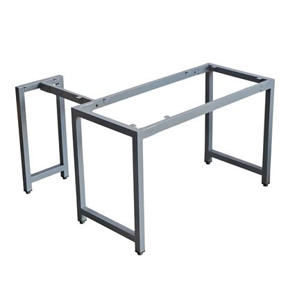 Chân sắt lắp ráp cho bàn góc L 120x110cm hệ URA HCUR002