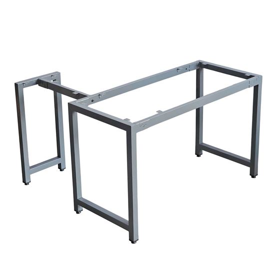 Chân sắt lắp ráp cho bàn góc L 120x110cm hệ URA HCUR002