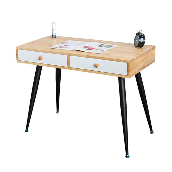 Bàn làm việc có ngăn kéo 100x60cm gỗ cao su BD68145