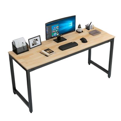 Bàn làm việc 160x60cm gỗ cao su hệ URA HBUR003