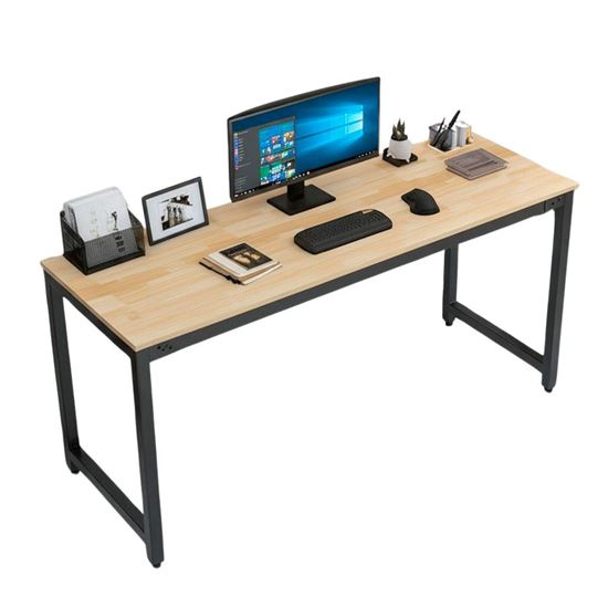 Bàn làm việc 160x60cm gỗ cao su hệ URA HBUR003