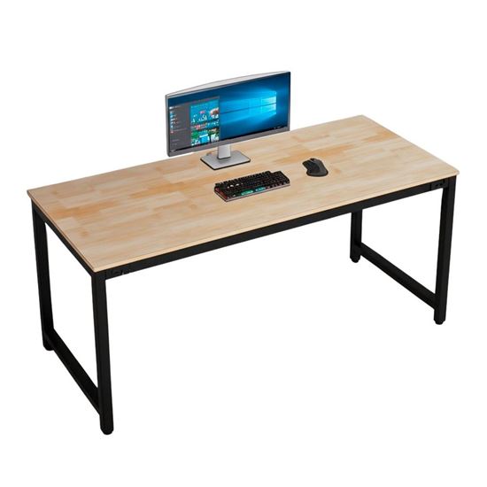 Bàn làm việc 160x70cm gỗ cao su hệ URA HBUR006