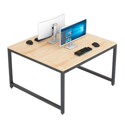 Bàn cụm 2 người 120x120cm gỗ cao su hệ URA HBUR007