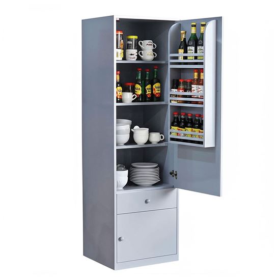 Tủ bếp 55x50x180cm gỗ cao su KB68059