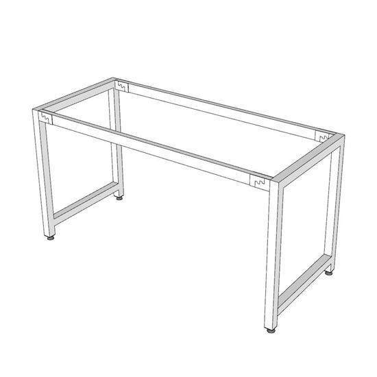 Chân sắt lắp ráp cho bàn 140x60cm hệ URA HCUR003