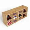 Kệ giày 10 ngăn 100x30x45cm gỗ cao su KG68089