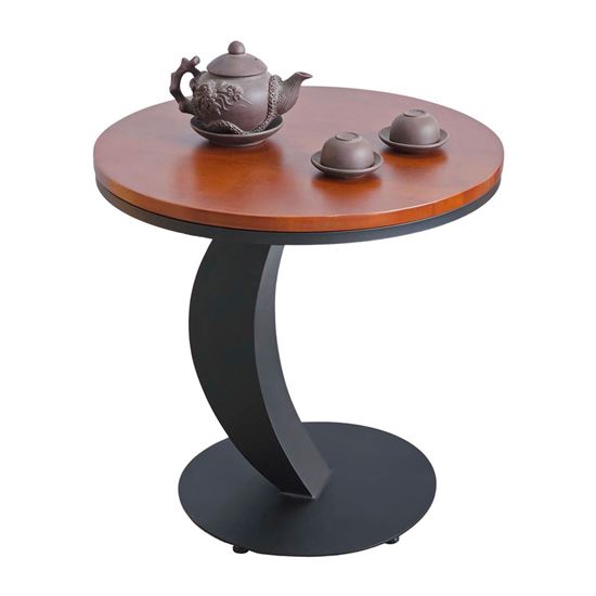 Bàn bên sofa 60x60cm chân sắt SST048