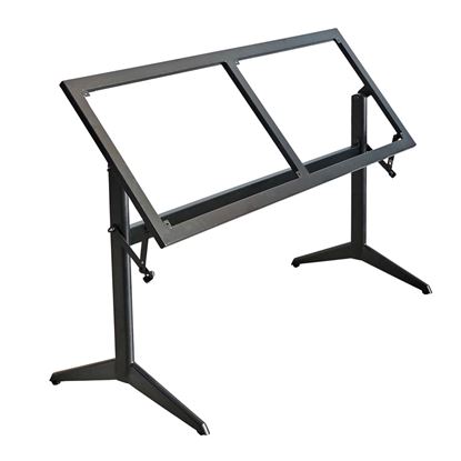 Chân bàn gấp gọn cho mặt 140x60cm sắt sơn tĩnh điện CHB68069