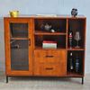 Tủ rượu 120x40x100cm gỗ cao su KR68004