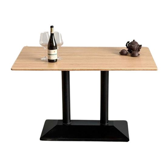 Bàn cafe chữ nhật 120x70cm gỗ plywood CFD68262