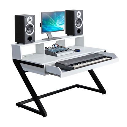 Bàn phòng thu Studio 140x70x100cm gỗ cao su SD68026