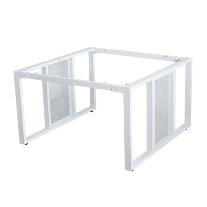 Chân sắt lắp ráp cho bàn 120x120cm sơn tĩnh điện HCRT039