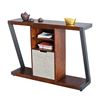Bàn Console 120x30x85cm gỗ cao su chân chữ Z CST097