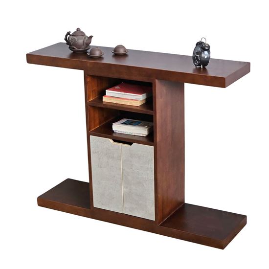 Bàn Console 120x30x85cm gỗ cao su CST098