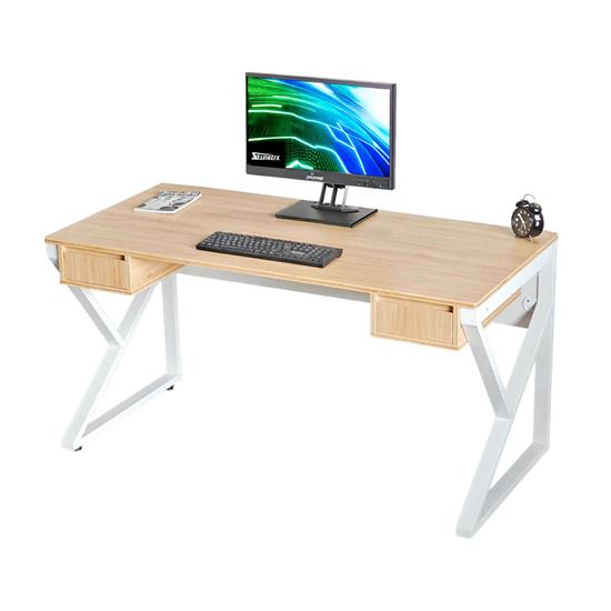 Bàn làm việc có ngăn kéo 145x70cm gỗ plywood chân chữ K BD68140