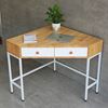 Bàn làm việc góc tường có ngăn kéo 80x80cm gỗ cao su CD68022
