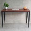 Bàn làm việc 120x60cm gỗ tràm chân sắt lắp hệ CONE II HBCN027