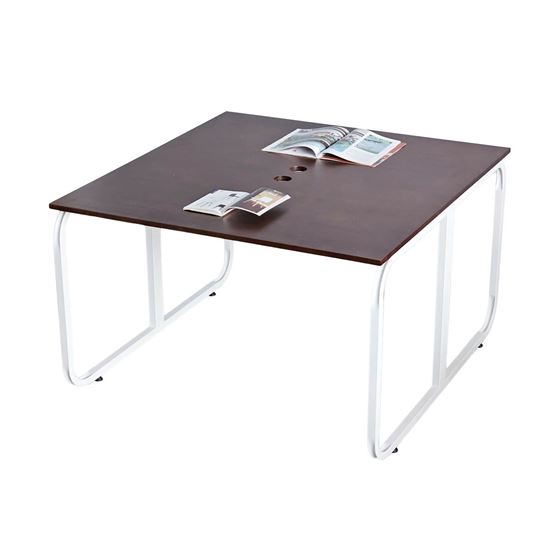 Bàn làm việc cụm 2 người ngồi chân sắt hệ Minimal HBMN031